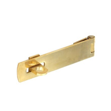 Securit - Brass Hasp & Staple - 75mm