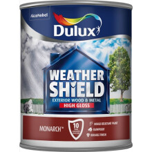 Dulux - Weathershield Exterior Gloss 750ml - Monarch
