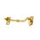 Securit - Brass Cabin Hook - 100mm 2