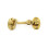Securit - Brass Cabin Hook Silent Type - 150mm 2