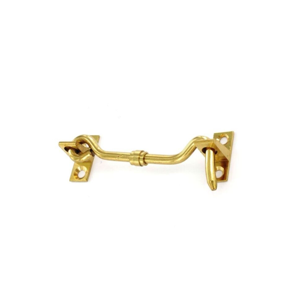 Securit - Brass Cabin Hook - 100Mm 5019923125573