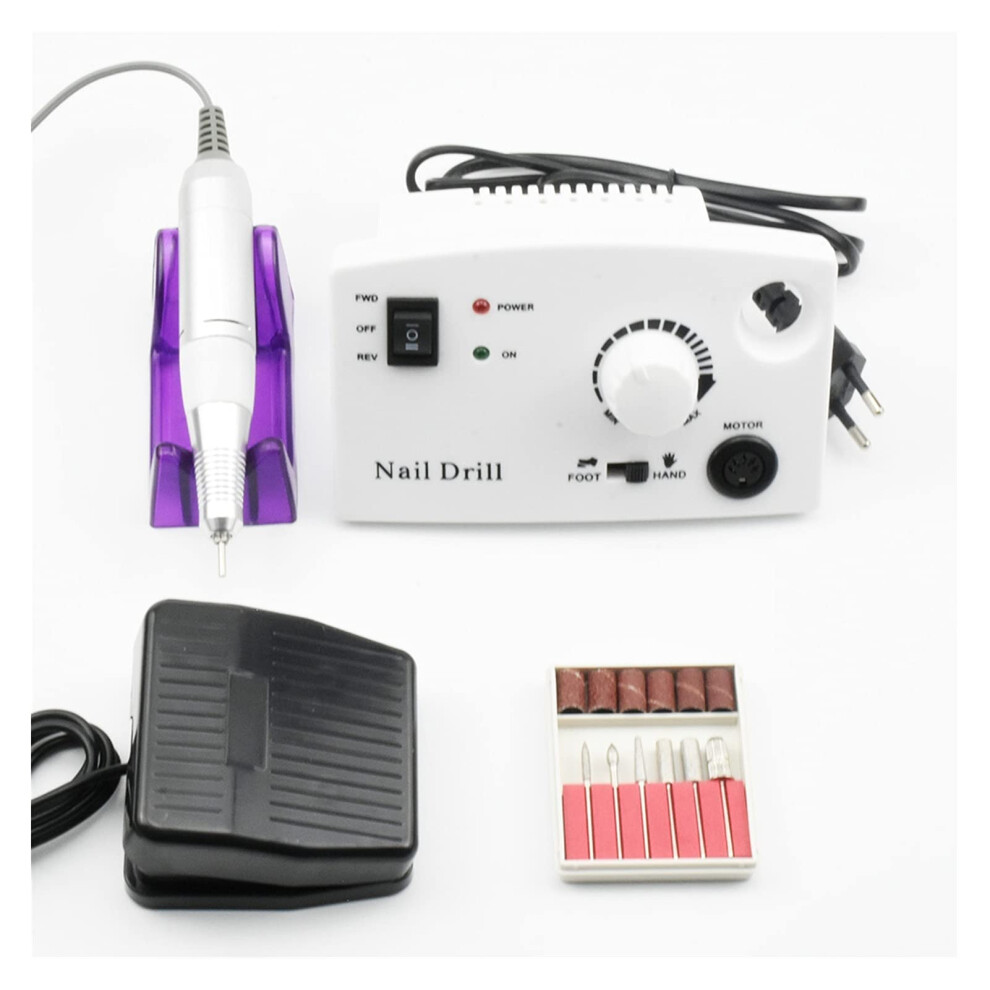 35000RPM Electric Nail Drill for Manicure and Pedicure with Speed Precision and Low Noise
