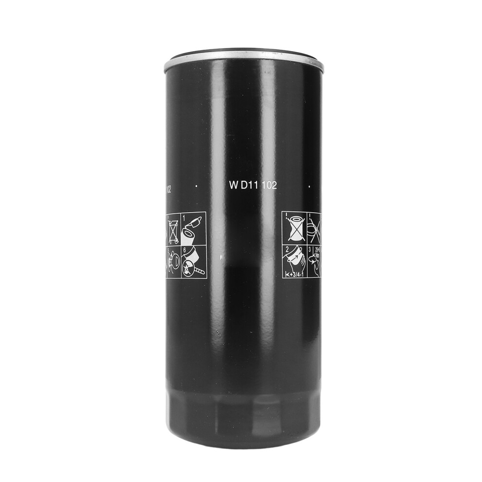 Maintains Performance Of Air Compressors, Compressor Lube Filter With Spin-On Design And High-Grade Construction, Oil Filter Featuring Large Dust 9083649456897
