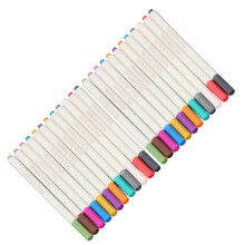 24Pcs Metallic Marker Pens Set, 24 Colors for Craft, Rock Art & More