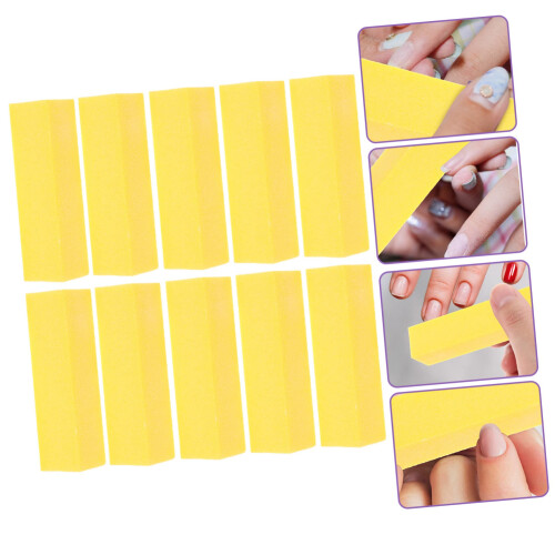 4Sided Nail Buffer Block Set 10pcs Nail Sanding Blocks for Smooth Nail Surface and Professional Finish 2