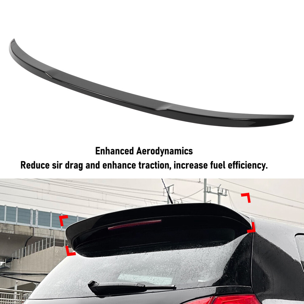 F44 Gran Coupe Trunk Spoiler Glossy Black 7340572788313