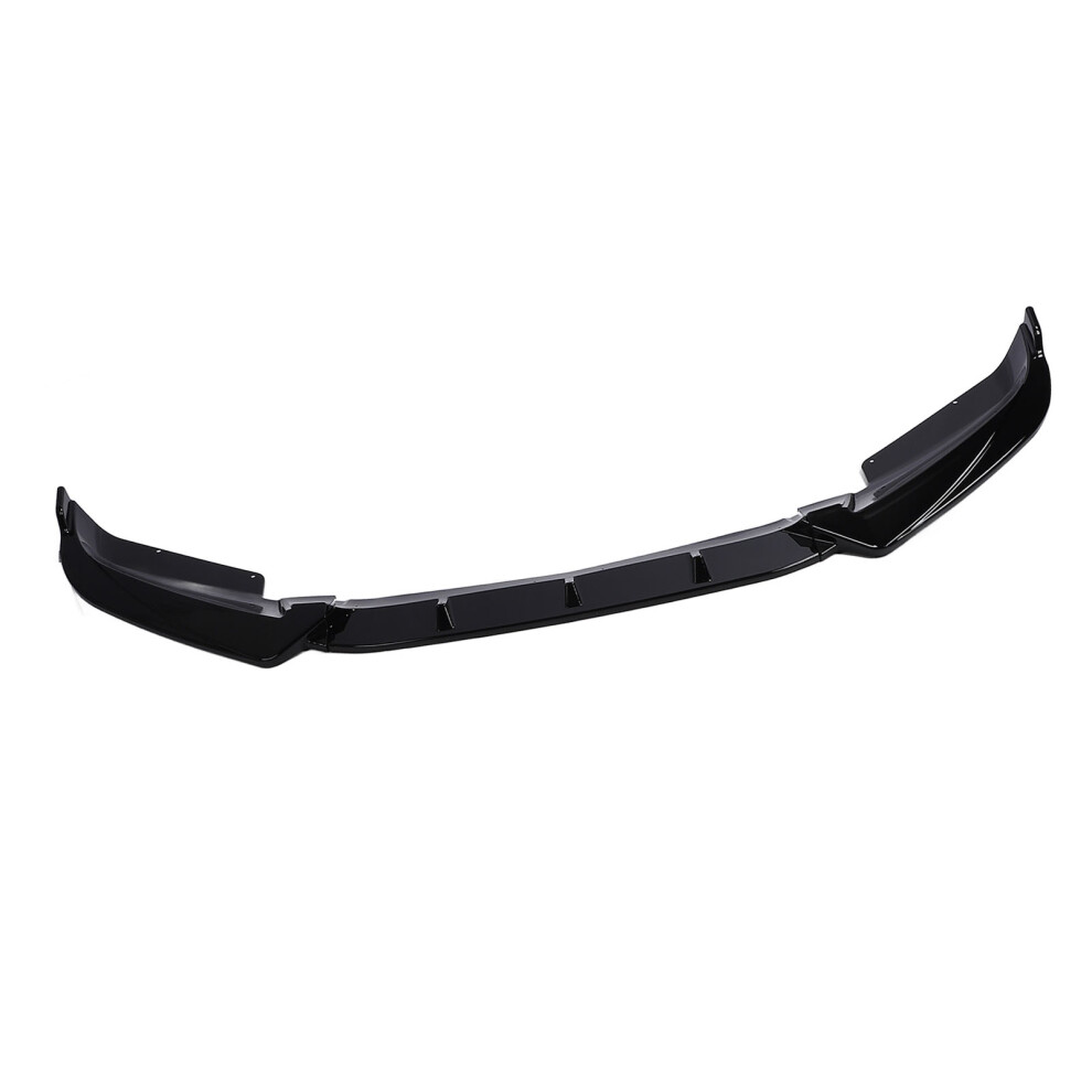 3Pc Front Lip Spoiler X6 M Sport 15-19 Black 7340572004277