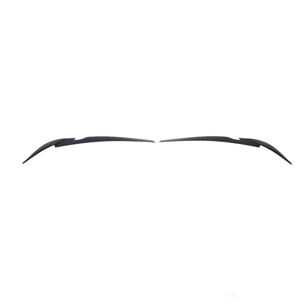 Abs Headlight Eyebrows 5 Series G30 Lci 2021-23 Black 7340572810229