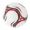 Thickened No.5 PVC Practice Soccer Red Fire Pattern 323g 14