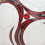 Thickened No.5 PVC Practice Soccer Red Fire Pattern 323g 11