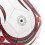 Thickened No.5 PVC Practice Soccer Red Fire Pattern 323g 7