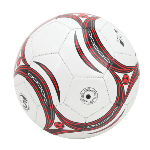 Thickened No.5 PVC Practice Soccer Red Fire Pattern 323g 1