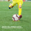 Thickened No.5 PVC Practice Soccer Red Fire Pattern 323g 4