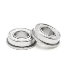 MF128ZZ Flange Bearings Set Bearing Steel Miniature Bearings for Skateboard 10pcs