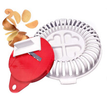 Microwave Potato Chip Maker for Oil Crisp Chips, Vegetable Slicer Rack, BPA Durable Design