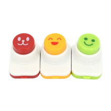 Sushi Making Kit 3Pcs Smiley Face Mold Set with Seaweed Nori Punch for DIY Rice Ball Onigiri