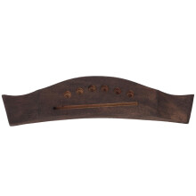 Pièces de Rechange pour Guitare Acoustique DIY - Jeu de Chevilles en Bois de Rose avec Accessoires
