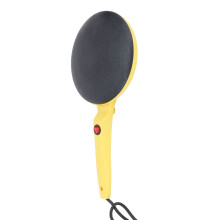 Crepera de 8 pulgadas, antiadherente, base amarilla, 220V UE