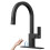 Touchless Matte Black Kitchen Faucet with Pull Down Sprayer, Smart Motion Sensor, 360 Rotation 1