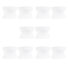 5 Pairs Toe Separators for Bunion Relief, Washable Reusable Spacers for Overlapping Toes