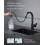 Touchless Matte Black Kitchen Faucet with Pull Down Sprayer, Smart Motion Sensor, 360 Rotation 5