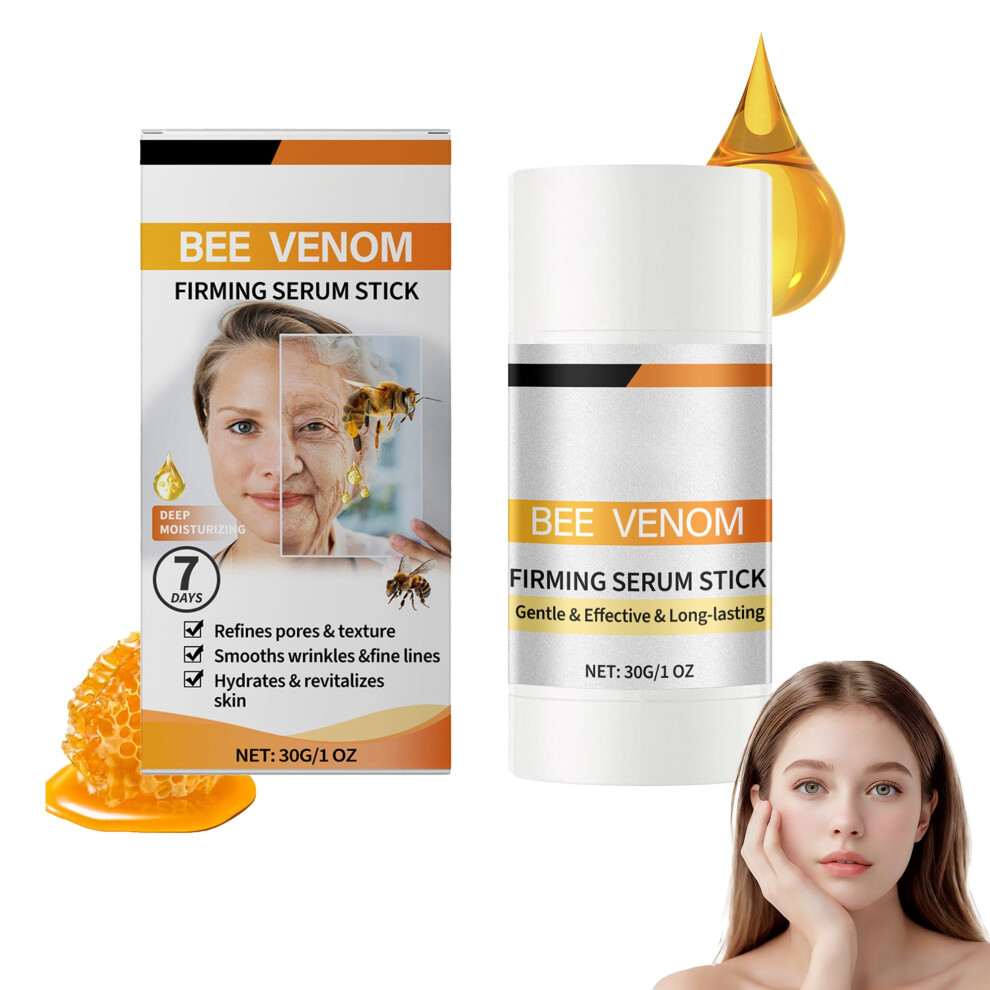 Cream Bee Venom Serum Stick Antiwrinkle Lifting With Deep Hydration And Firming For All Skin Types 1Pcs