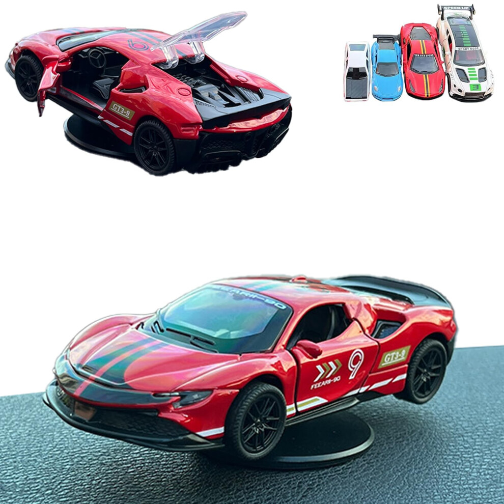 Car Dashboard Ornament 1:36 Alloy Drifting Model With Rotating Metal Bobble Head Design 9070919009341