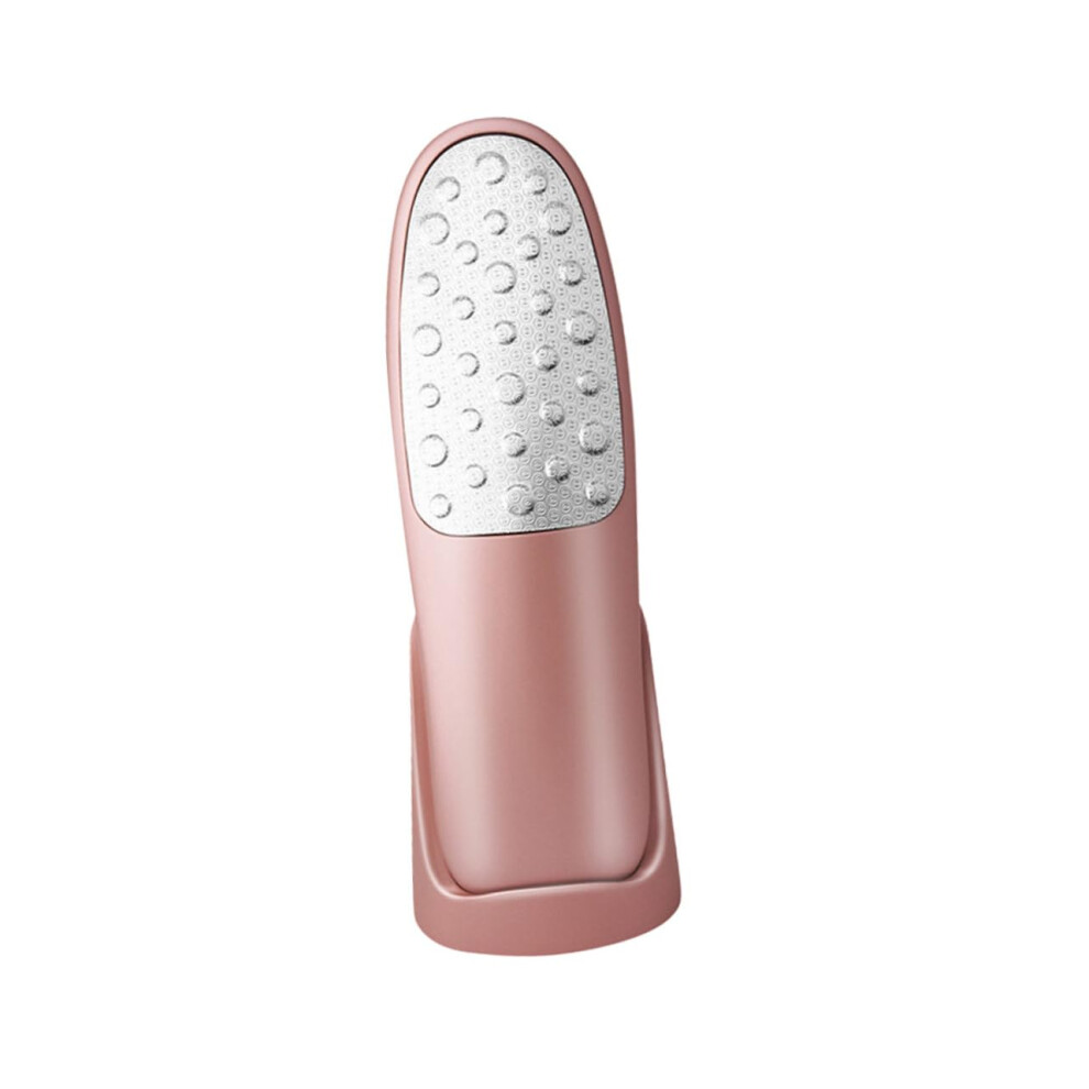 Rose Gold Stainless Steel Foot File Callus Remover for Dead Skin, Smooth Feet, TravelFriendly