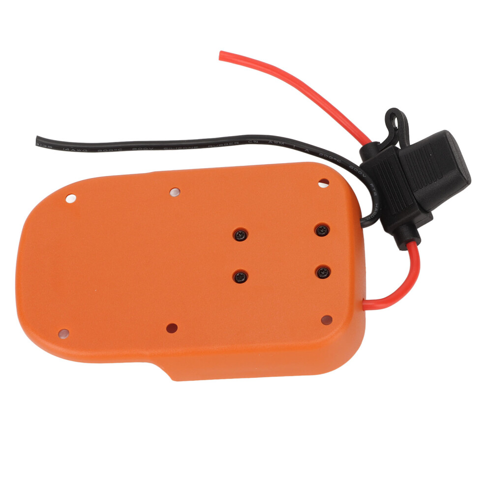18V Battery Adapter With Fuse For 14Awg Cord, 30A, Easy Use 9311390131306