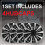15in Steel Wheel Hubcaps 4 Pack UK 2