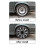 4 Pcs 15in Steel Wheel Hub Caps Set 20