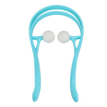 Druckpunktmassagegerät zur Linderung von Muskelverspannungen und Muskelschmerzen, Tiefengewebsmassage, Nackenmassagegerät mit ergonomischem Griff,