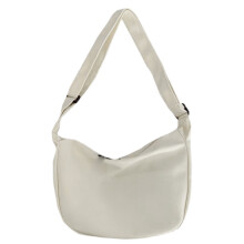 Bolsa transversal com alça ajustável, leve, em nylon, unissex, formato crescente, resistente à água, moderna, estilo hobo, ideal para trabalho,