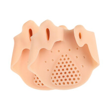 Toe Separators for Men and Women, 3Hole Foot Alignment Pads 3.35inch, Washable Reusable