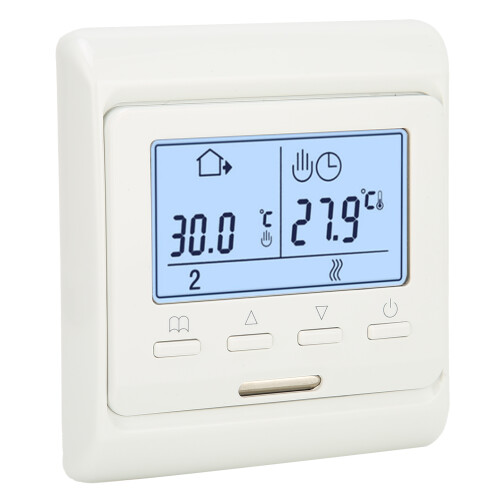 Smart Programmable Thermostat With Anti Interference Ability And Large LCD Display For Precise Room Temperature Regulation In Modern Homes 1