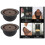 5 capsule riutilizzabili per caffè, 55,00 g, 2 coperchi 7