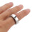 Smart Ring Bluetooth Waterproof IP68 Step Counter Fitness Tracker Silver 8 9