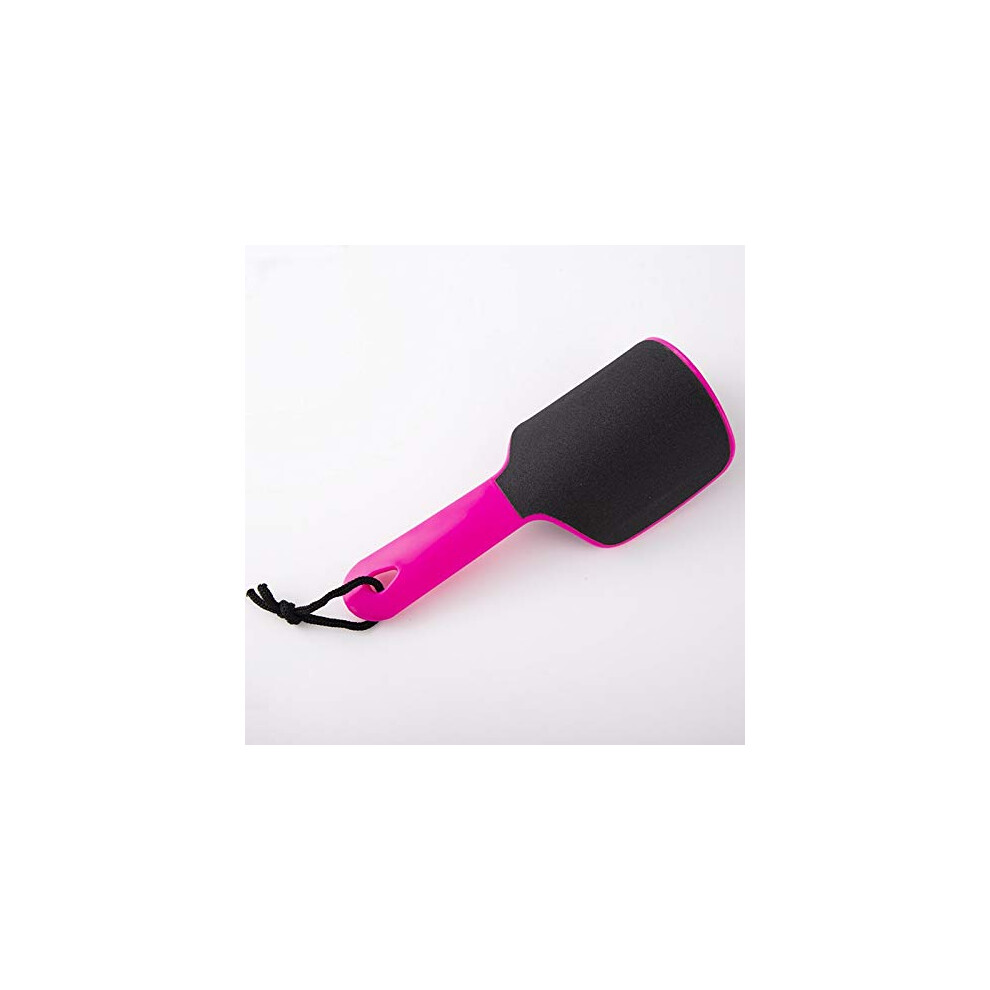 Red Foot Rasp Callus Remover Doublesided Pedicure Foot File Large Sandpaper Rose Ergonomic Grip