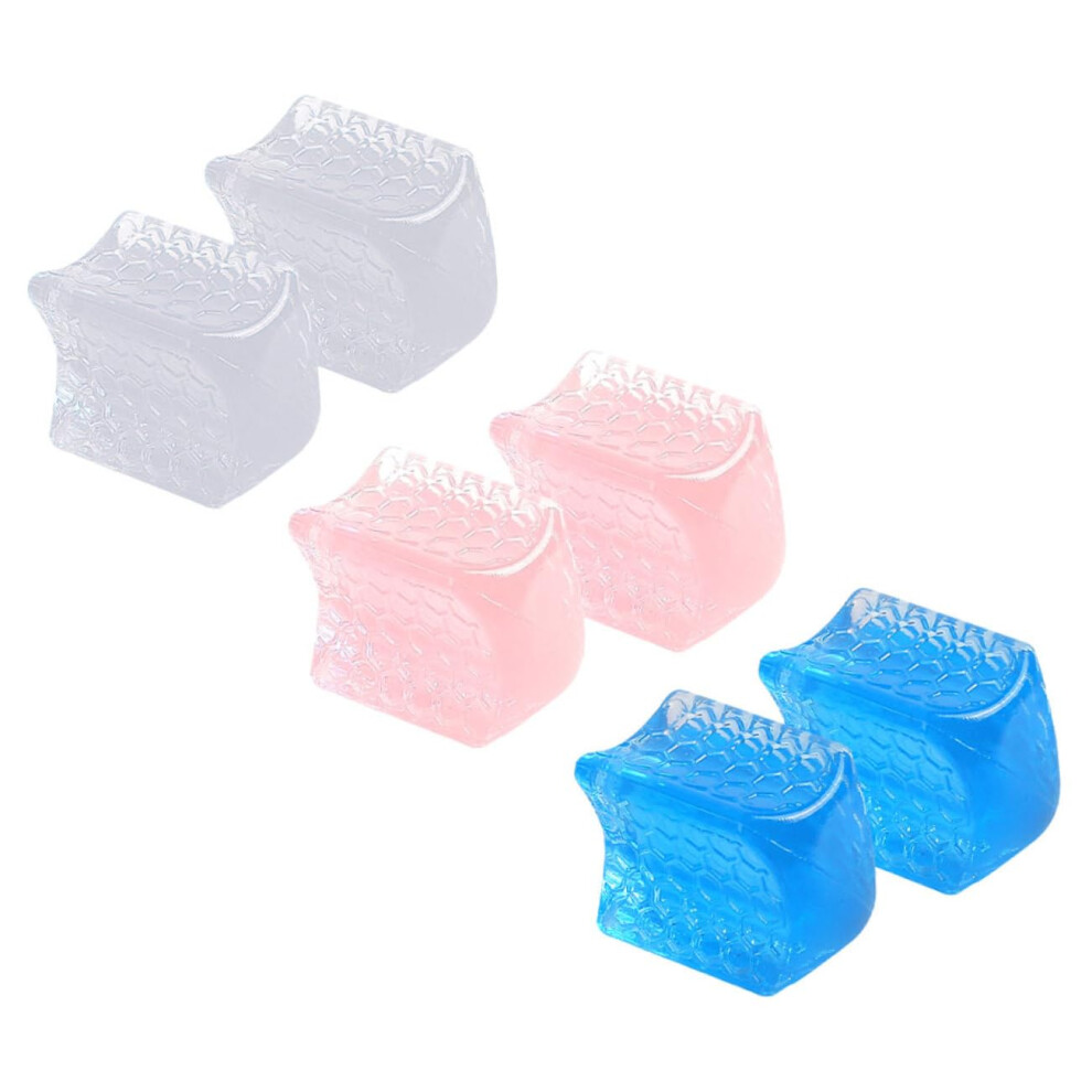 Toe Separators and Bunion Corrector, Soft Gel Spacers for Toe Alignment and Foot Pain Relief, 6pcs