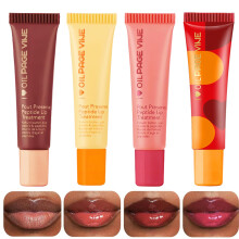 Lip Balm and Lip Gloss Set, Hydrating Shea Butter, Plumping Vitamin E, Tinted for Dry Lips
