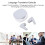 Wireless BT Translation Headset Gray, Multi-Language, 5.4 Bluetooth 8