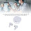 Wireless BT Translation Headset Gray, Multi-Language, 5.4 Bluetooth 11