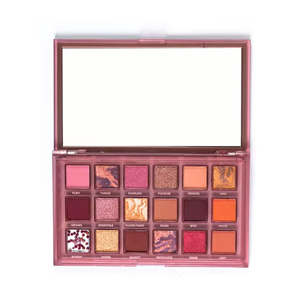 Eyeshadow Palette Makeup Kit with  Pigmented Matte and Shimmer Shades, Long Lasting Wear