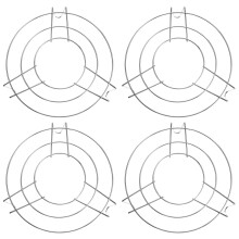 4pcs Stainless Steel Steaming Rack for Pressure Cooker, FoodGrade HeatResistant Cooking Stand for Eggs Fish Rice