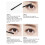 4D Waterproof Lengthening Mascara with Curl Hold and Volume Boost, Black, 1pc 4