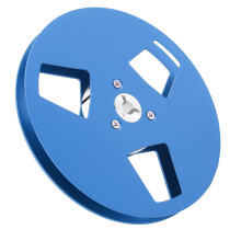5 Inch Blue Aluminum Tape Reel for 1/4 Inch Reel-to-Reel Recorders