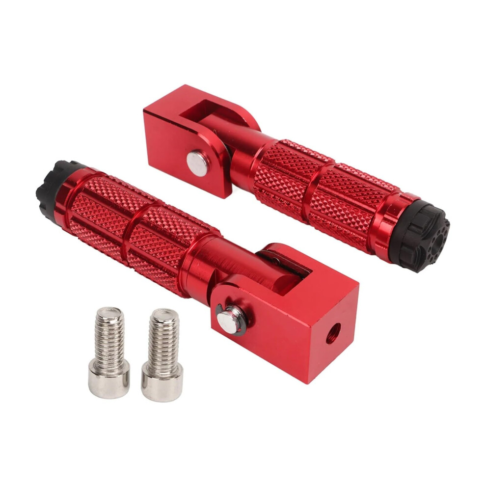 Motorcycle Foot Pegs Aluminum Universal Folding Footrests Antislip Grip For Atv Utv Go Kart 9455672964258