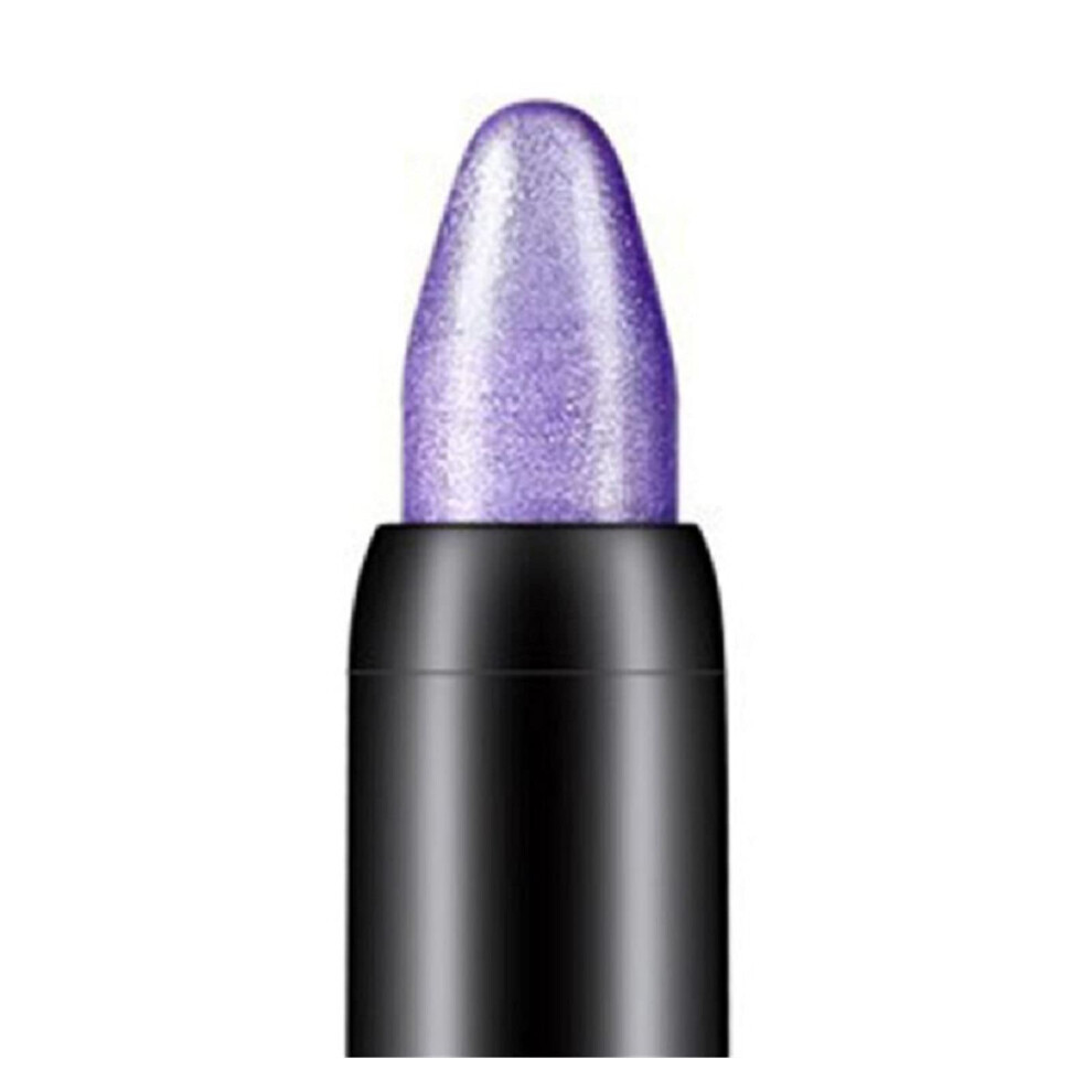 Waterproof Pearlescent Eyeshadow Pen Violet LongLasting Shimmer Stick for Natural Blending