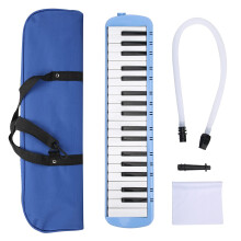37 Key Professional Melodica Keyboard with Mouthpiece Blowpipe and Carrying Bag for Beginners and Adults