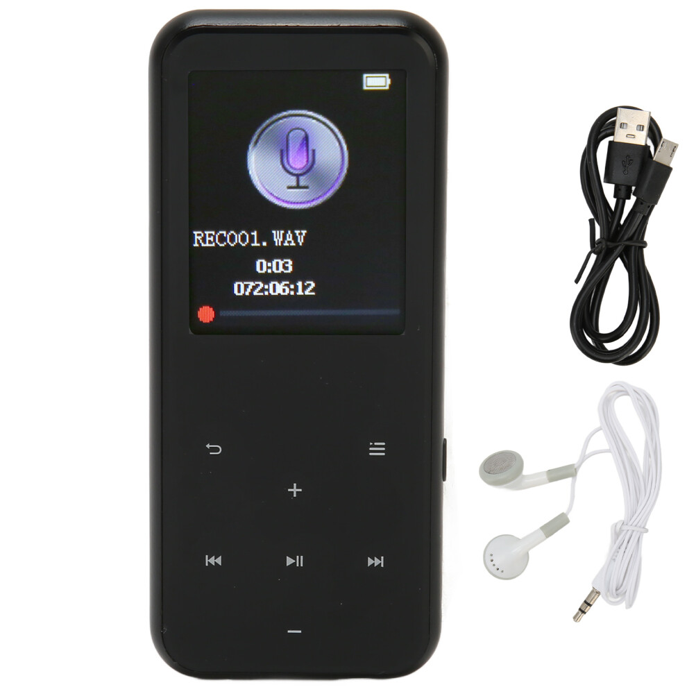 Built-In Speaker Mp3 Player With Bluetooth 5.2 Multifunctional Mp3 Player High Sound Quality Hifi Lossless Sound Quality Large Storage Portable And 9432746027361